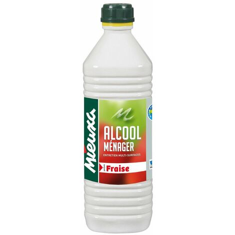 Alcool Menager Fraise Litre - MIEUXA