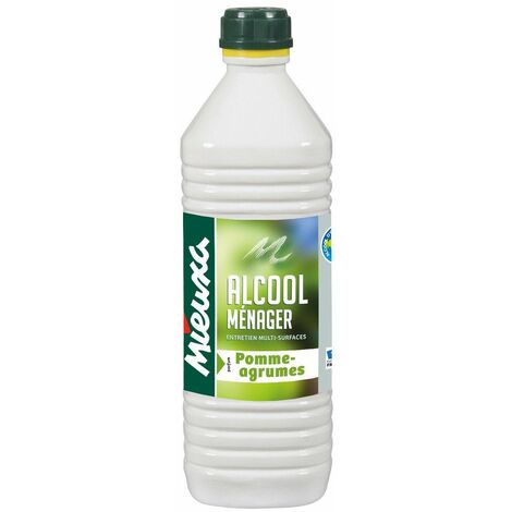 Alcool Menager Pomme/Agrume 1 Litre - MIEUXA
