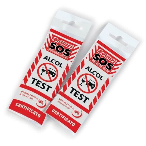 Alcool Test Monouso - Sicurezza al Volante - Pratico e Veloce