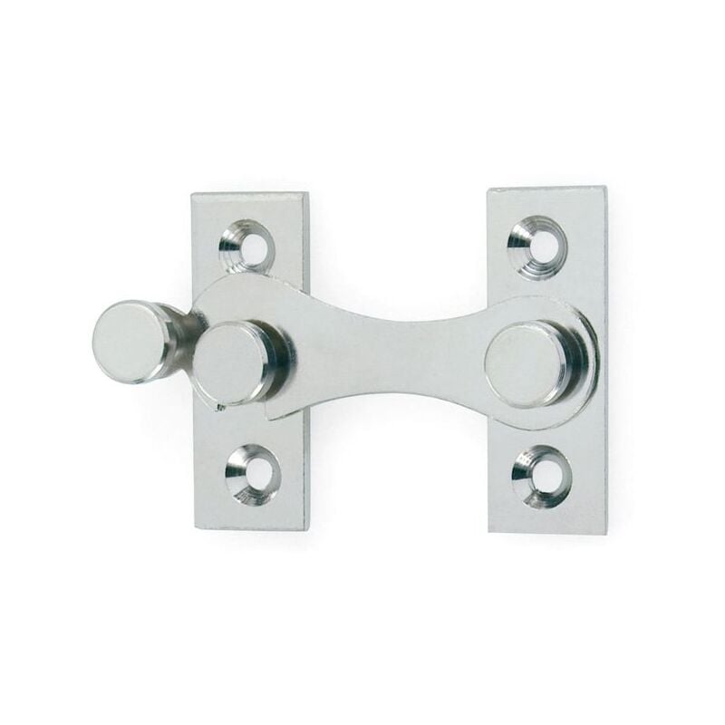 

Aldaba Laton Niquelado Plana 60Mm Izquierda - Cromo Brillo