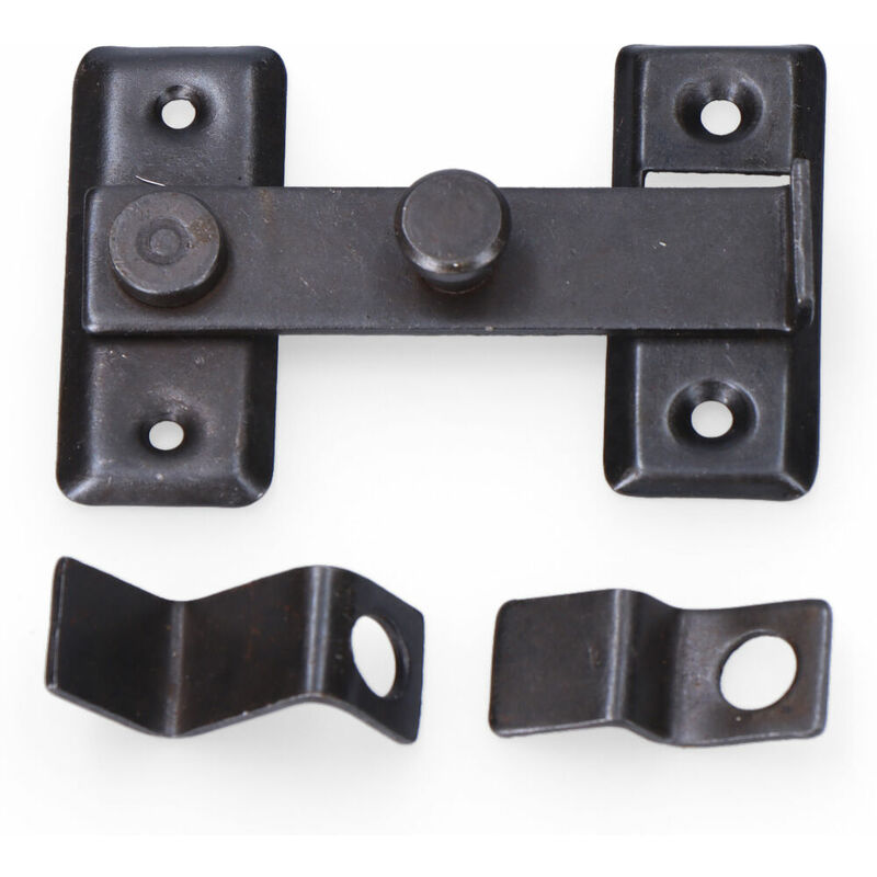 

EDM Aldaba reversible 8cm h zinc negro