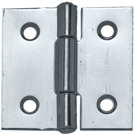 Aldeghi CERNIERA QUADRA PERNO FISSO IN ACCIAIO ZINCATO mm.100x100 24.00 pz