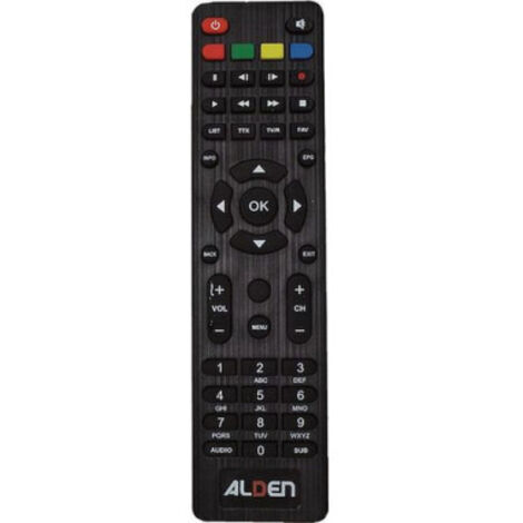 ALDEN Télécommande pour récepteur Satmatic TNTSAT et Fransat