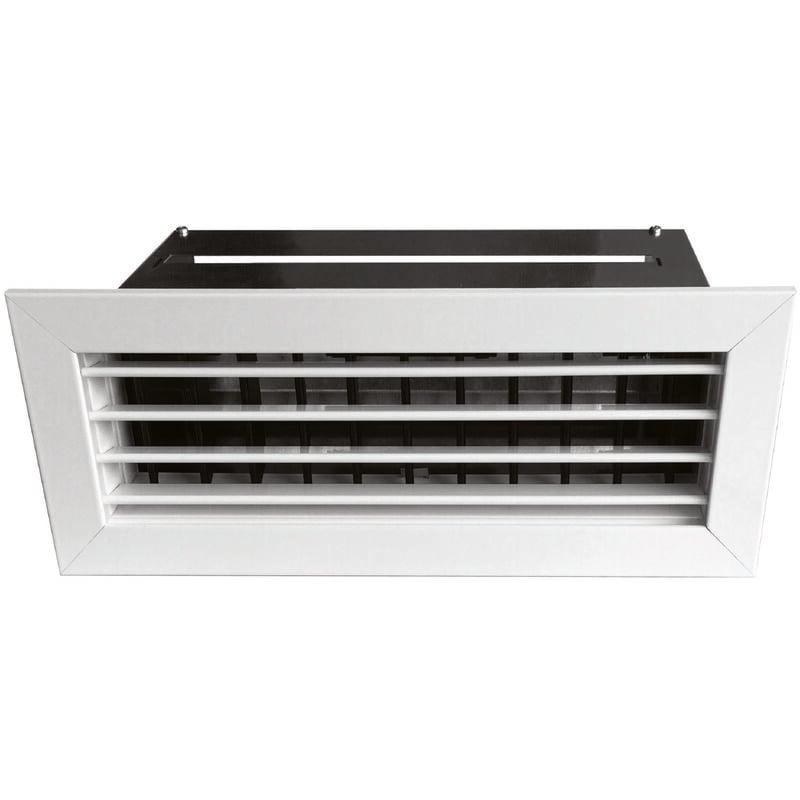 Bouche motorisée alimentation 12V Longueur 600 mm et hauteur 100 mm Aldes 35700017