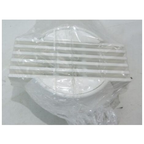 Aldes – Bouche VMC soufflage grille fixe métallique Ø 100mm – Noyau aluminium extrudé – Installation murale – 11052231