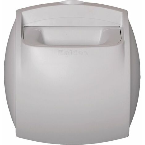 Aldes – Bouche VMC autoréglable Ø 125 mm – Débit réglable pour sanitaires – Dimensions 154 x 162 mm – Pour WC et salles de bain