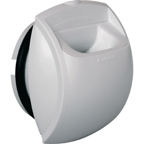 Aldes – Bouche VMC autoréglable D125 – Débit d'air 60 m³/h – Diamètre 125 mm – Pour rénovation – 11019006