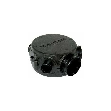 Aldes – Caisson de répartition VMC isolé 448 mm – 7 piquages Ø 160/125/80 mm – Optimisation distribution air – 11023194 - 1D125