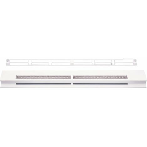 Aldes – Bouche d'entrée d'air hygroréglable 6-45 S – Débit 6 à 45 m³/h – Performance acoustique 37 dB – Fixation invisible – 11014084 - EHL 6-45 S