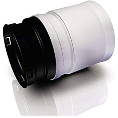 Aldes – Raccord VMC droit EasyClip Ø 90mm – Connexion étanche pour conduits Optiflex – Installation rapide – 11091989