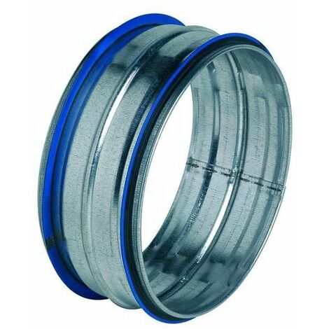 Aldes – Raccord VMC M D125 – Raccord galva pour conduits – Configuration optimale pour espaces confinés – 11098162