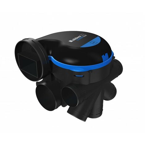 Aldes – VMC simple flux hygroréglable EasyHOME HYGRO – 2 piquages Ø125 et 5 Ø80 – Débit max 333 m³/h – Acoustique 32 dB – Moteur EC basse consommation