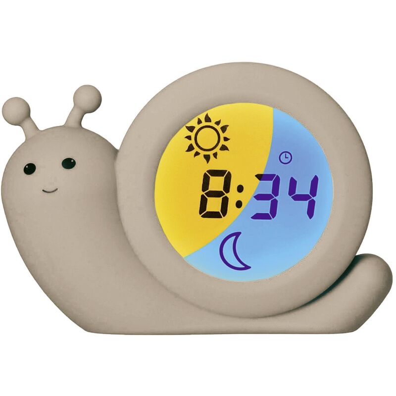 Alecto - BC110BE simon - Veilleuse, veilleuse et réveil, escargot, taupe