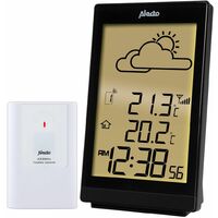Alecto Drahtlose Wetterstation WS-2200 Schwarz