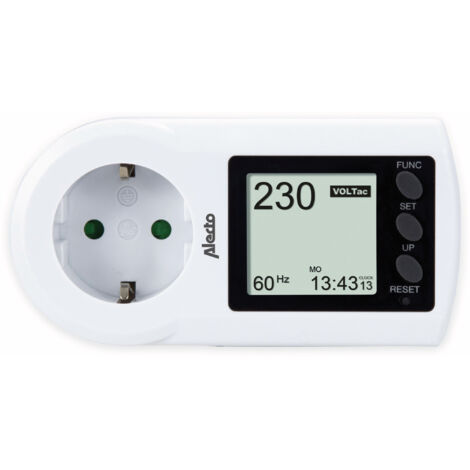 ALECTO Energiekosten-Messgerät EM-17, weiß