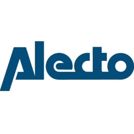 Alecto Wiederaufladbare LED-Taschenlampe Schwarz