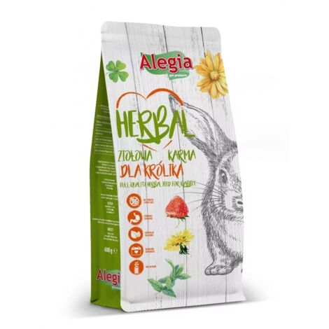 ALEGIA Croquettes pour lapin aux herbes - 600g