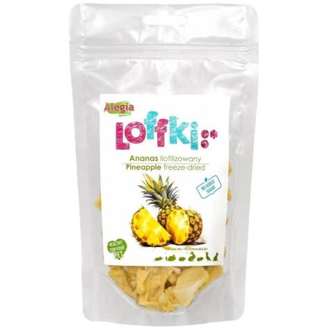 Alegia  Loffki  Fruits et légumes lyophilisés - Ananas 20 g