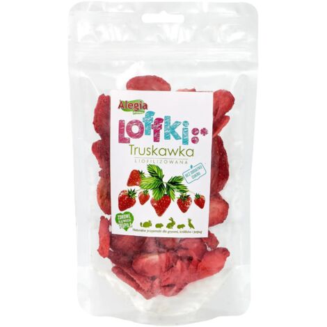 Alegia  Loffki  Frutas y verduras liofilizadas - Fresa 20g