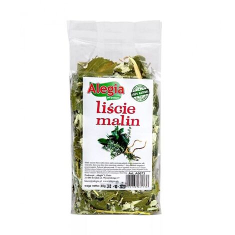 Alegia - snack a base di foglie di lampone per roditori 40 g