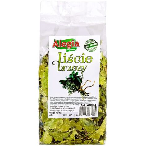 Alégie Feuilles de Bouleau 40g - Feuilles de Bouleau 40g