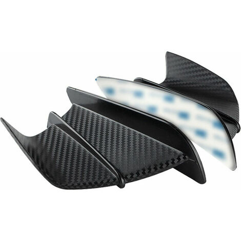Alerón aerodinámico para motocicleta FVO, alerón ABS, piezas universales de modificación de motocicleta, superficie mate