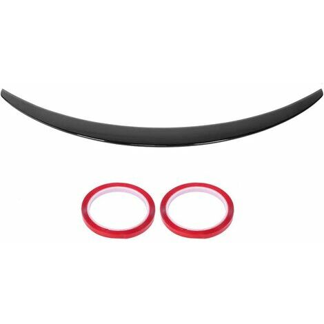 Alerón de tapa de maletero para estilo AMG apto para Clase C C205 Coupe A205 2015-2020 negro brillante