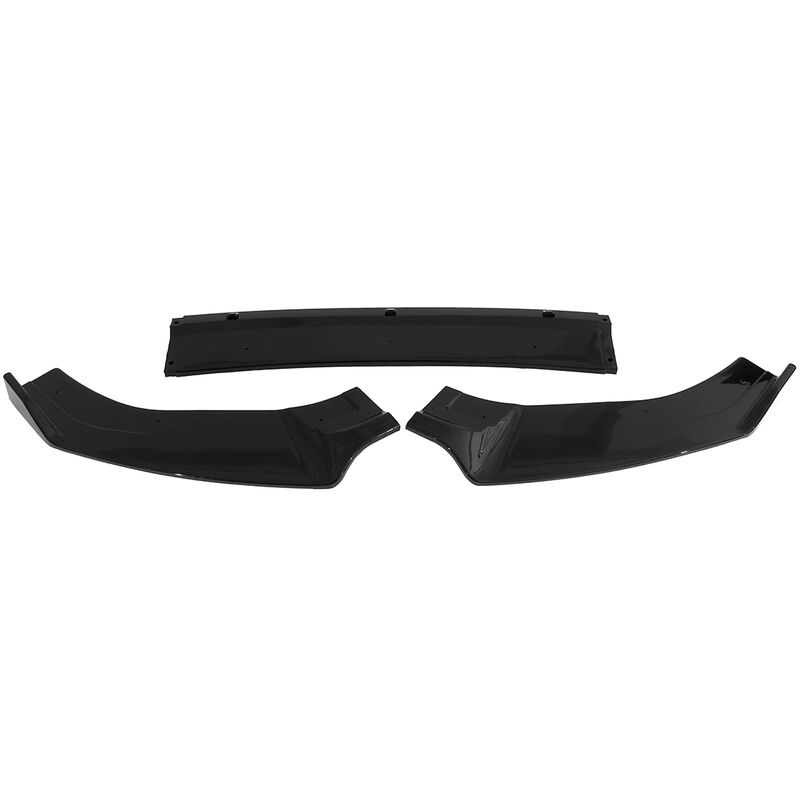 Alerón difusor divisor de parachoques delantero 3 uds para Volkswagen para vw Golf MK7 MK7.5 gti r gtd 2014-2017 Hasaki