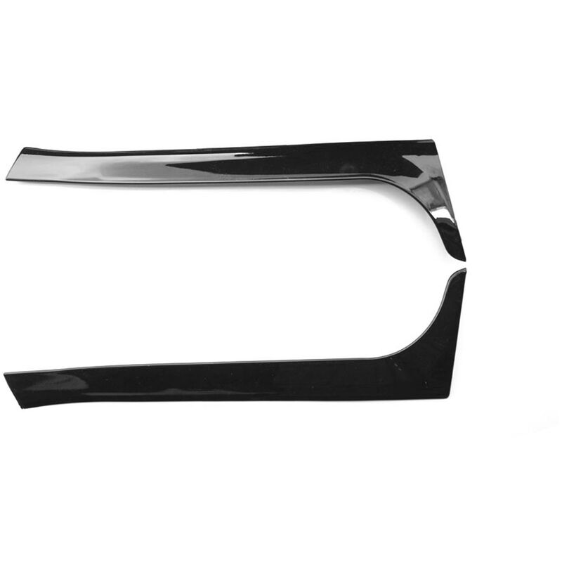 

Happyshopping - Aleron lateral de ventana trasera Canard Canards Splitter de repuesto para VW Golf 6 MK6 GTI / GTR / GTD 2008-2013,Negro brillante