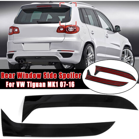 Alerón lateral de ventana trasera Canard Canards Splitter para VW Tiguan MK1 07-16