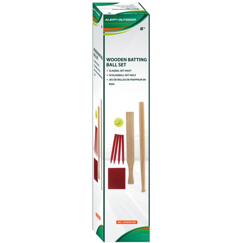 Ensemble de baseball en bois pour l'extérieur Alert