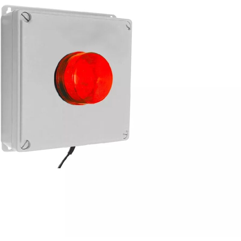Alerte panne de courant - flash rouge / boîtier étanche IP65 / batterie Lithium / Branchez... c'est installé