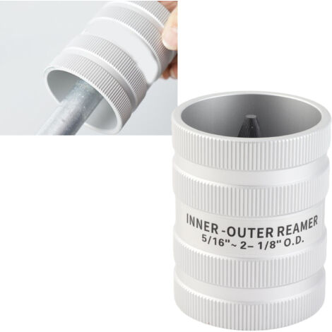 [Alésage de Tubing] Alésage Intérieur & Extérieur Précision Ergonomique Alliage Aluminium Détourage & Chanfrein pour Tubes Stainless Steel