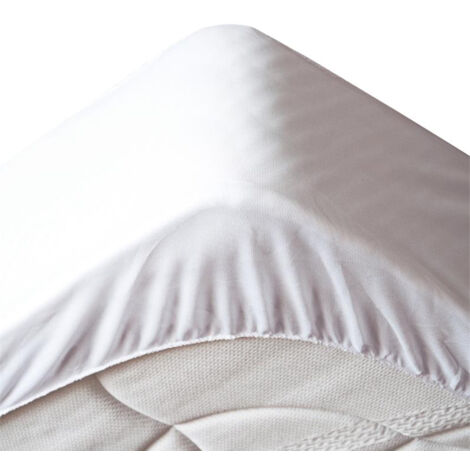 Alèse en coton molleton 140 x 190 cm – Bonnet 25 cm pour maintien sécurisé – Confort optimal pour prolonger la durée de vie du matelas – Stof