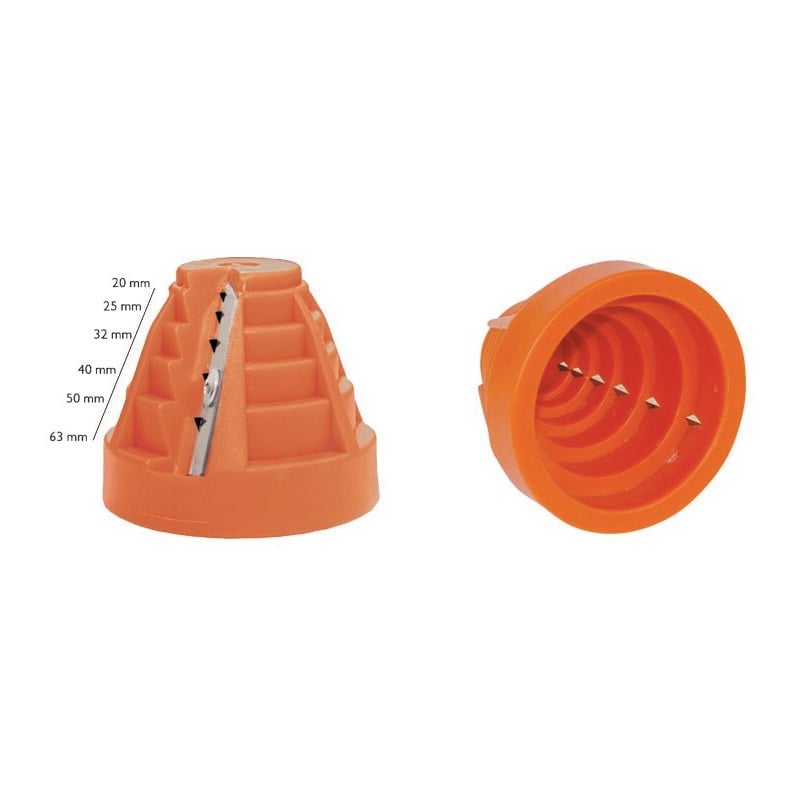 Ferrari Srl - Fraise Maya pour tubes en plastique mm20-63