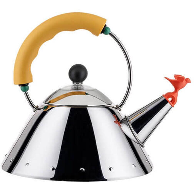 1 Litre Kettle Yellow - Alessi