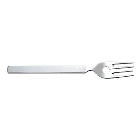 Alessi 4180/17 Dry Forchetta da Pesce in Acciaio Lucido con Manico Satinato, Set da 6