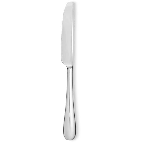 Alessi - 5180/3M - Nuovo Milano Coltello da tavola monoblocco in acciaio AISI 420 lucido - set da 6