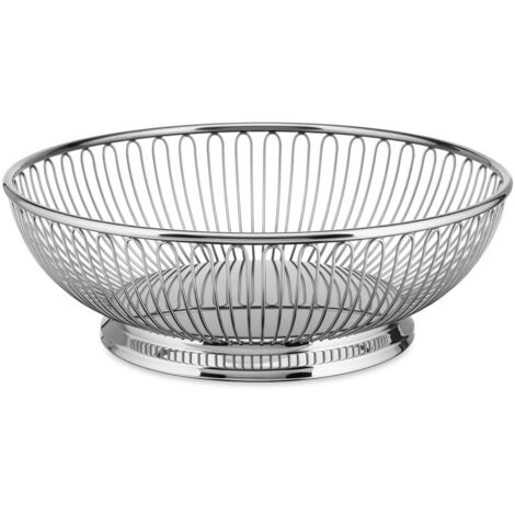 Alessi 826/24 cestino in filo tondo in acciaio inox