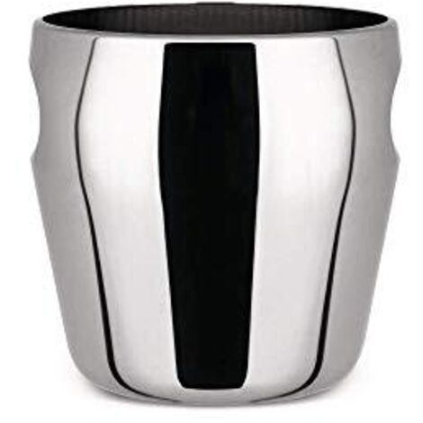 Alessi 871 Secchiello per Ghiaccio, Acciaio Inossidabile, Argento, 12.5 cm