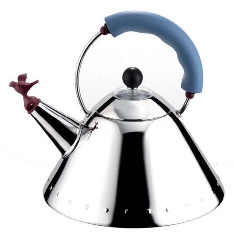 Alessi 9093 Bouilloire inox 2 litres design Michael Graves