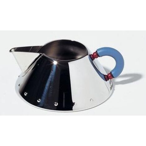 alessi 9096 Crémier Acier Argenté Bleu Clair 200 ml