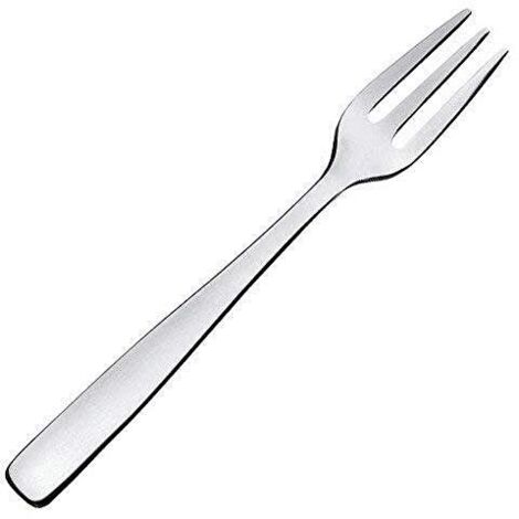 Alessi AJM22/16 KnifeForkSpoon Forchetta da Dolce, in Acciaio Inossidabile 18/10 Lucido, Set da 6