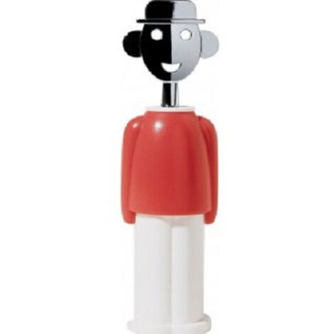 Alessi - alessi cavatappi alessandro m colore rosso design alessandro mendini