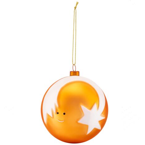 Alessi AMJ13 7 Stella Cometa Palla per Albero di Natale, Vetro Soffiato, Multicolore, Colori Assortiti, 0.1x0.1x0.1 cm