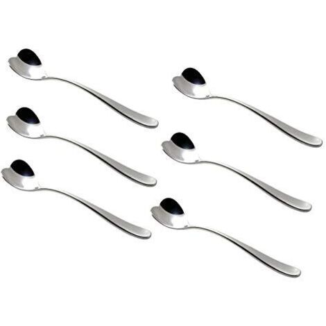 Alessi Big Love Cucchiaio Gelato in Acciaio Inox 18/10 lucidato a Specchio, Inossidabile, Argento, 19.00 x 5.70 x 3.10 cm