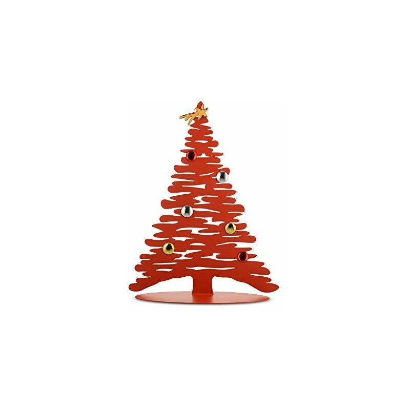 BM06 r Bark For Christmas Décoration de Noël, Acier, Multicolore, 35,5 x 14 x ... - Alessi