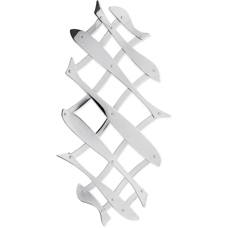 Alessi Dul03 Pescher Handschutz De Design Ausziehbar In Poliertem Stahl
