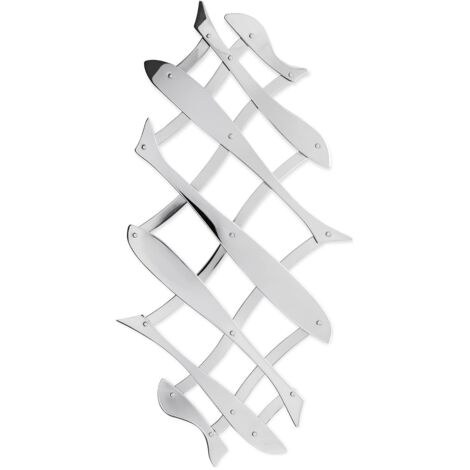 Alessi  DUL03 Pescher Salvamaneteles de Design Extensible en Acero Pulido
