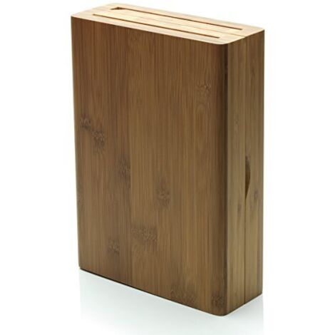 Alessi - GAG508 - K-Block ceppo per coltelli in legno di bambù con apertura a libro